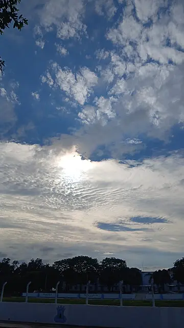Domingo será de céu nublado e possibilidade de chuva em Aquidauana