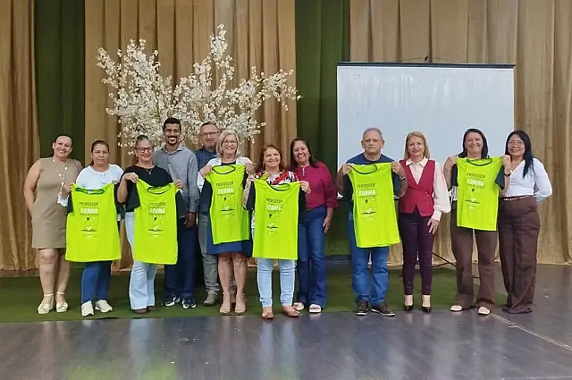 Professores da rede municipal têm dia de celebração em Anastácio