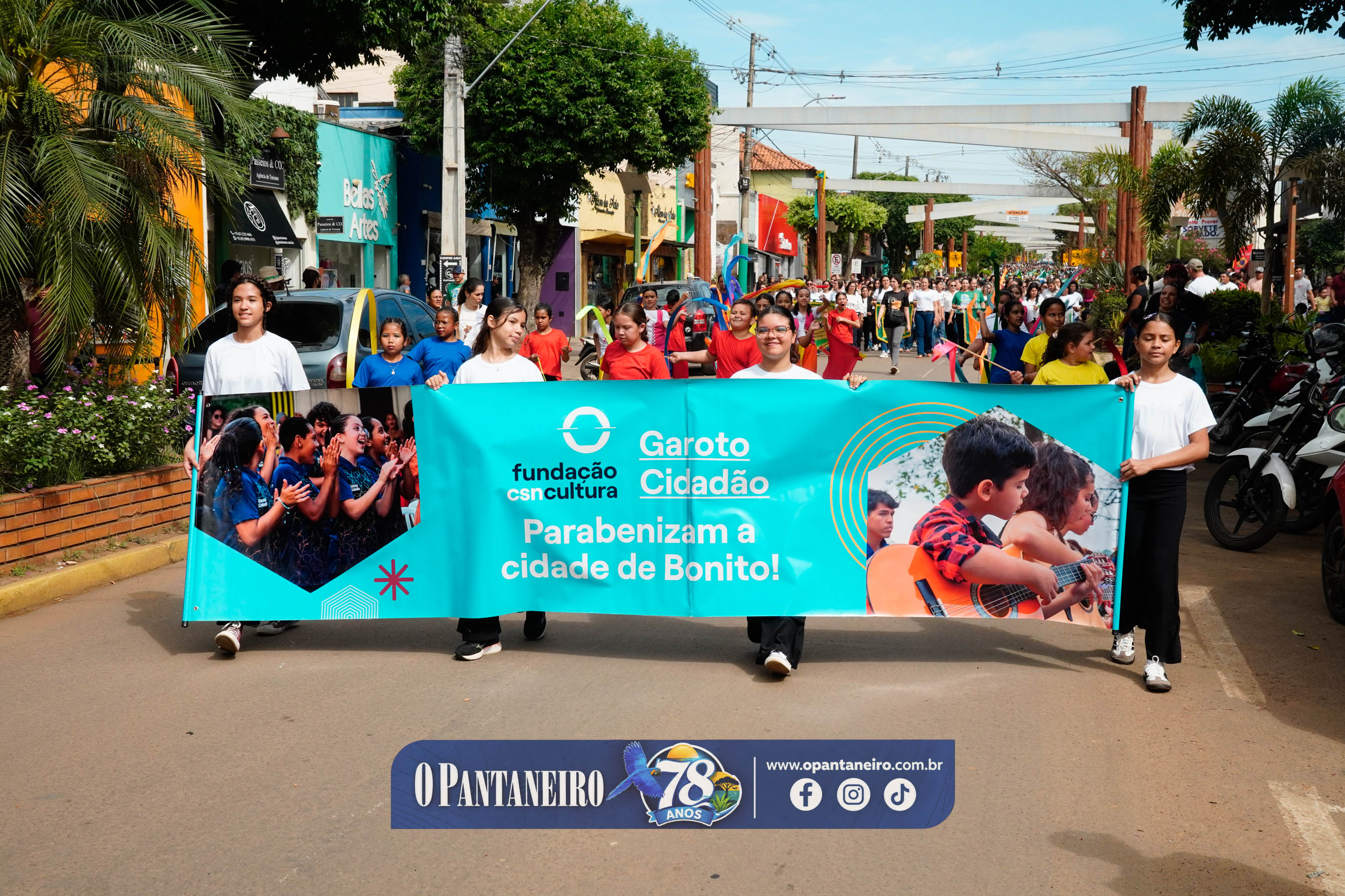 Aniversário de Bonito 78 Anos O Pantaneiro