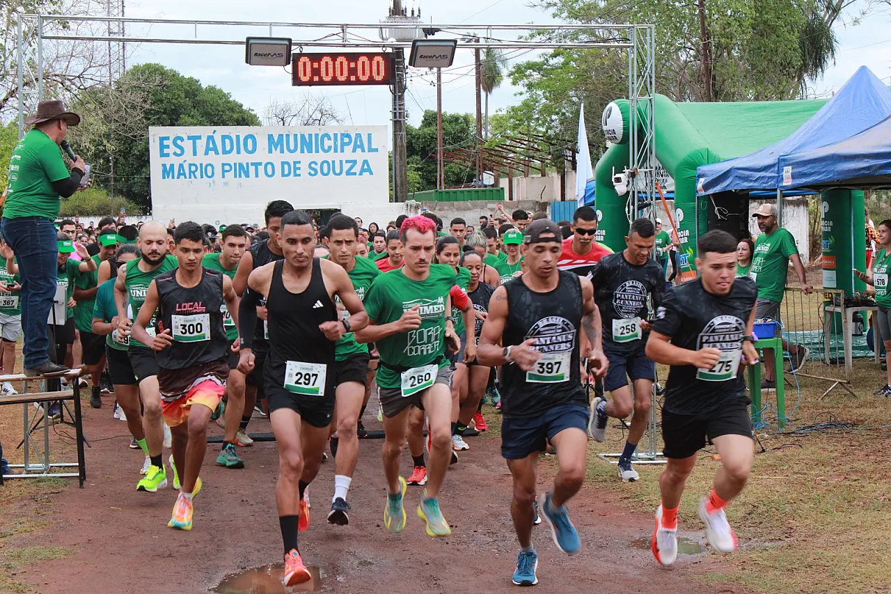 Corrida Unimed terá largada às 07h deste domingo em Aquidauana