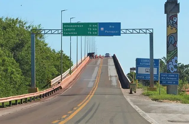 Interdição na ponte do Rio Paraguai começa às 17h desta quarta-feira
