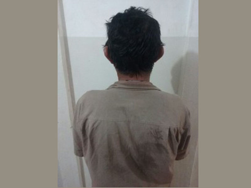 Foragido, 52 anos, preso em Anastácio (Divulgação / 7º BPM)