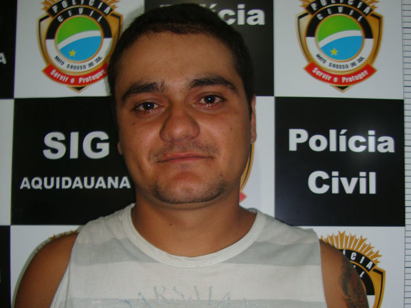 John Lennon Peregrinelli foi preso por receptação (Foto: Divulgação)