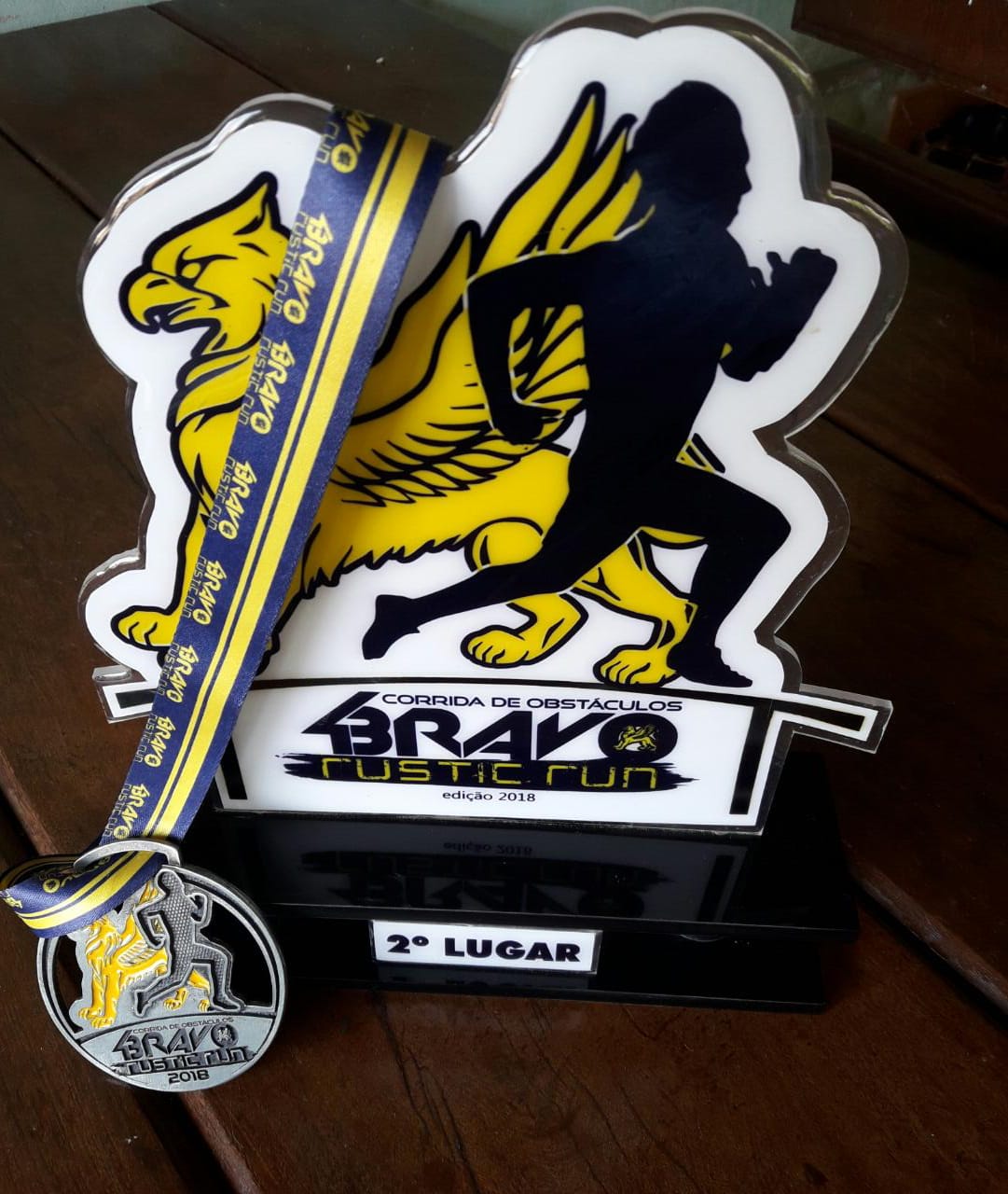 Corrida de obstáculos  Bravo rústic run em Cuiabá MT  2°lugar no geral