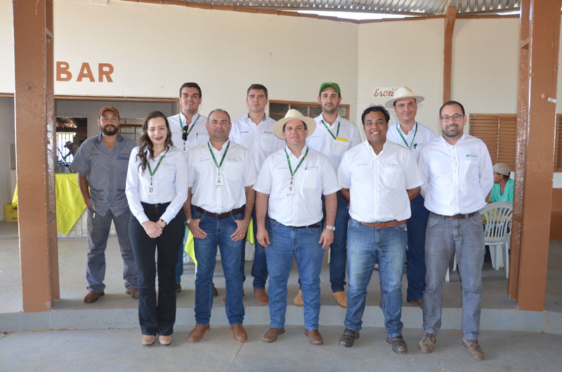 Equipe Áster Máquinas organizadora do evento