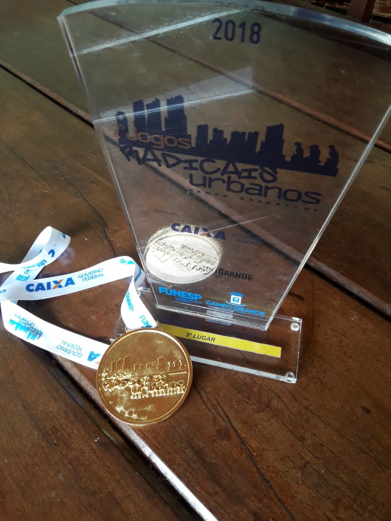 Jogos radicais urbanos  3°no geral