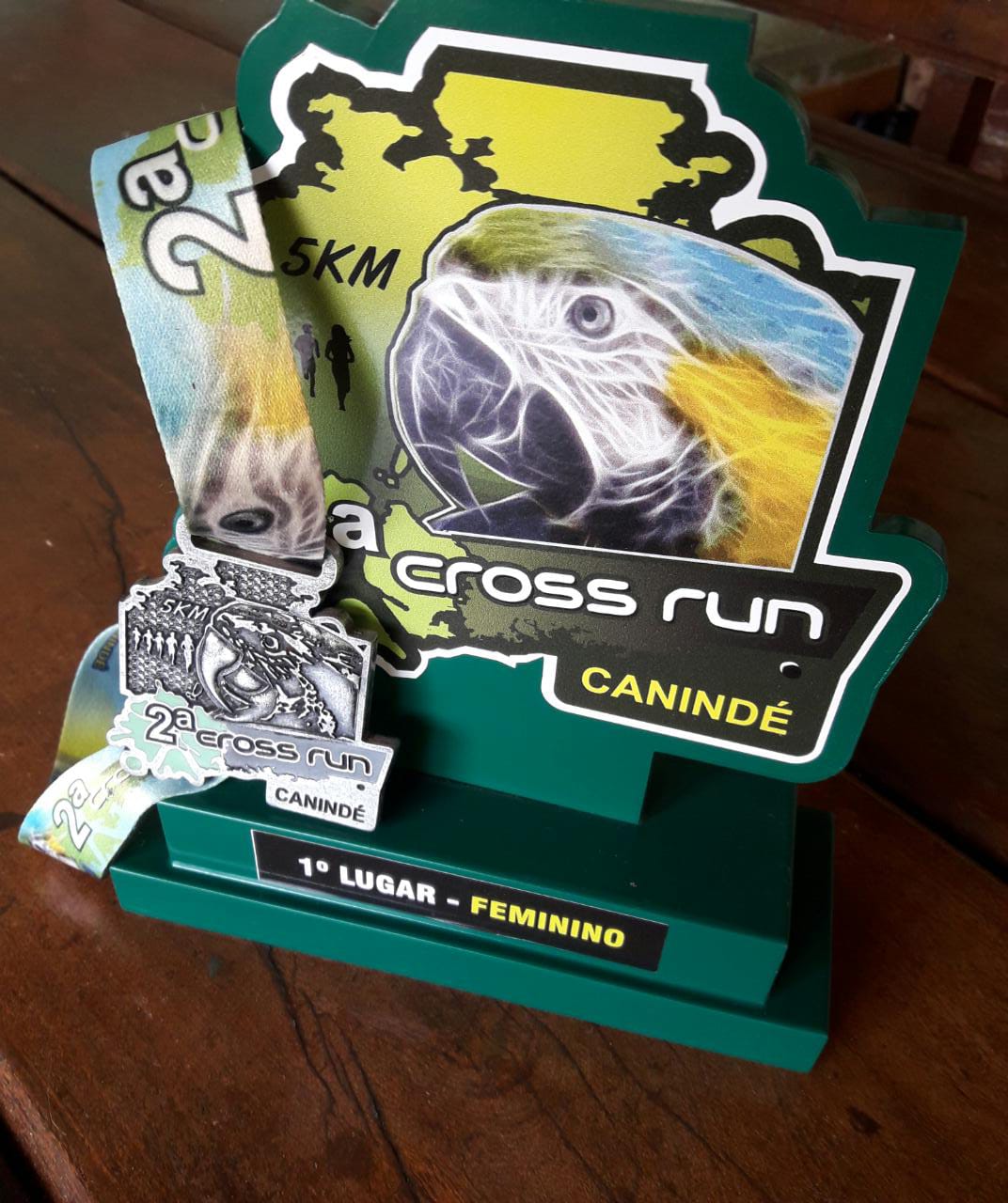 Corrida na reserva Canindé 1°lugar no geral