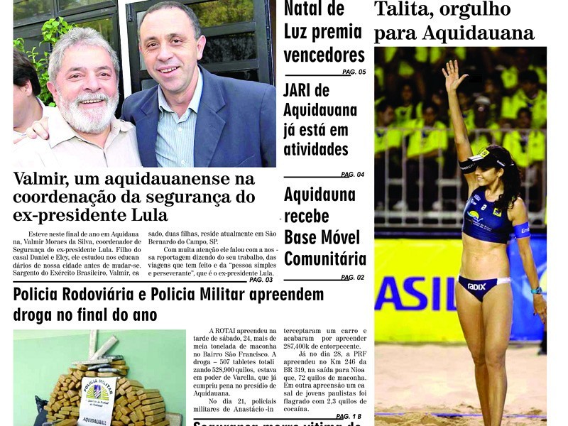 Jornal aborda os fatos mais importantes de Aquidauana, Anastácio e região