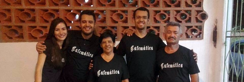 Da esquerda pra direita (Luciana, Fernando, Judite, Gabriel e José)
