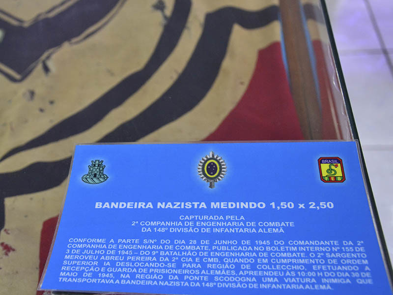 Bandeira Nazista, maior troféu de guerra conquistado pelo Brasil