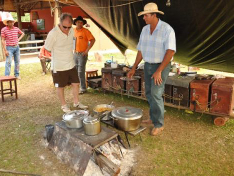 Comida de comitiva é uma das grandes atrações do Festival Pantaneiro