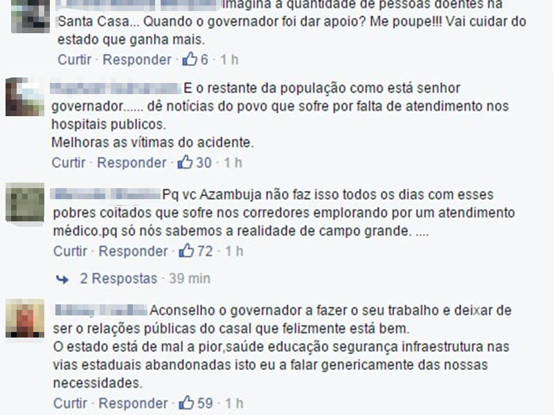 Muitos demonstraram indignação por conta de visita exclusiva de Azambuja